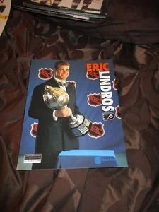 1995-96 Flyers vs Senators Lineup Sheets Nov16 Eric Lindros / - Picture 1 of 3