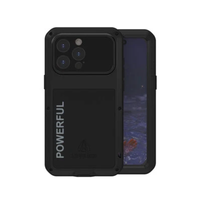 Coque antichoc et etanche iPHONE 15 pro Max- LOVE MEI FRANCE - Noir