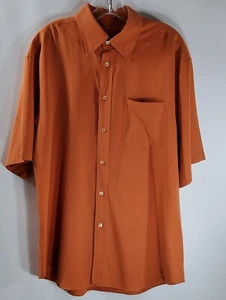 BUGATCHI UOMO MENS BUTTON UP SHORT SLEEVE SHIRT - Picture 1 of 4