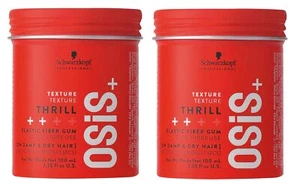 2x Schwarzkopf Professional Osis + goma de fibra Thrill 100 ml - Imagen 1 de 1