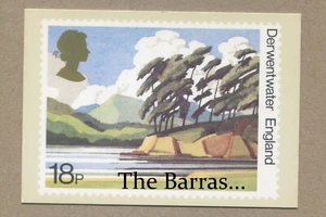 DERWENTWATER, INGLATERRA. por artista, Michael Fairclough. POSTAL REAL DEL REINO UNIDO - Imagen 1 de 2