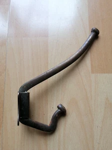 großer Alter Kleiderhaken aus Messing Wandgarderobe Garderobe - Bild 1 von 2