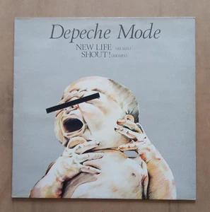 LP 45 33 giri 12'' DEPECHE MODE New Life Shout Single Mix 1981 Uk Mute 014. - Picture 1 of 5