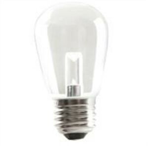 S14 LED Clear Medium Base Light Bulb - 1.4W - 2700K - HALCO-S14CL1C-827-LED