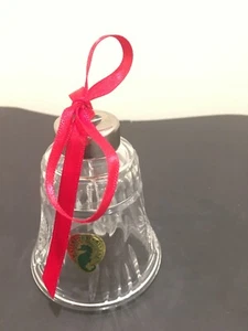 Waterford Crystal Millennium Collection Bell Christmas Ornament 3 1/4" Tall - Picture 1 of 6