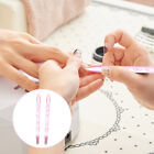 2 Pcs Pz Spingi Cuticole Bastoncino Per Lucidare Pietra Pomice Manicure