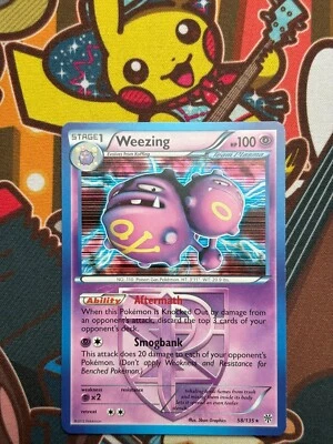 Weezing Holo 58/135 Plasma Storm englisch Pokemon Karten NM - Bild 1 von 2
