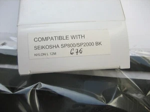 Ribbon Colour Ribbon for Printer Seikosha SP-800 SP-2000 Nylon 12meter Gr.678 - Zdjęcie 1 z 5