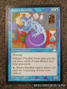 MTG Magic | Ertai's Familiar x1 Weatherlight NM NEVER PLAYED (DS3D1H6) - Picture 1 of 4