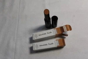 Laura Geller Seamless Finish Cream Concealer Stick - Med/Deep - Lot of 2 - NEW - Picture 1 of 4