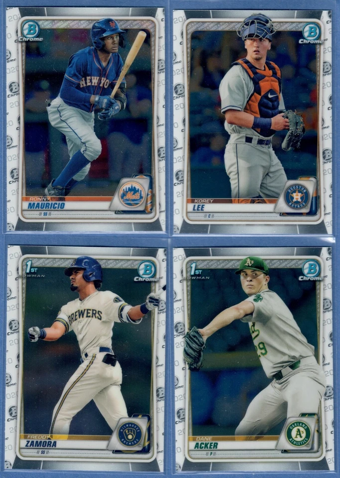 2020 Bowman Draft Chrome ~You Pick ~ 1st Bowman ~ Prospects QTY - Image 1 of 1