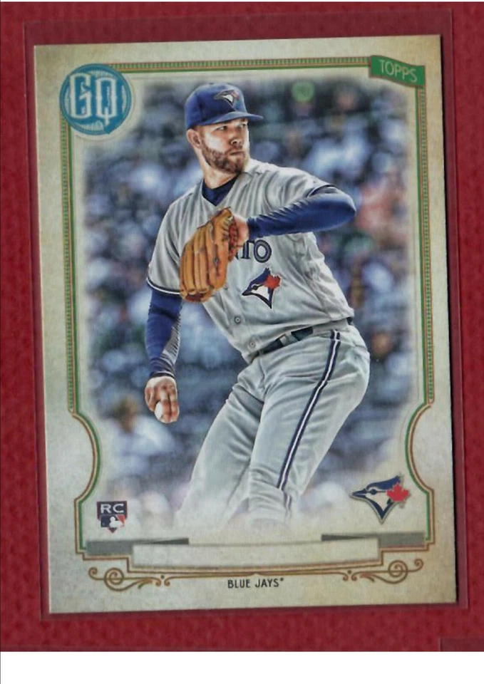 2020 Gypsy Queen T.J. Zeuch "Missing Nameplate" Shortprint RC! BLUE JAYS! - Image 1 of 1