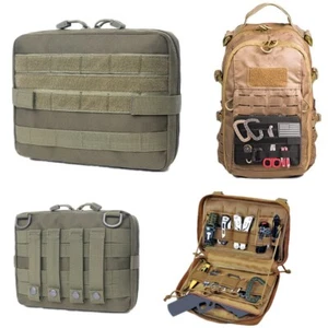 Tactical Molle Pouch Medical EDC EMT Bag Utility Gadget Gear Accessories Bag - Picture 1 of 13