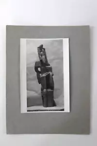 Gabriel Kohn B & W ANTARTICA TOTEM Sculpture Photograph 1954 MCM Modern - Picture 1 of 4