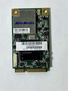 HP AVerMedia H323 594509-001 Digital/Analog ATSC/NTSC TV Tuner FM Mini PCIe Card - Picture 1 of 4