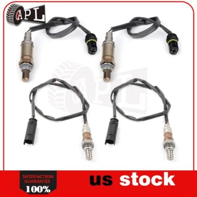 Sensor de oxígeno térmico para BMW 850Ci 1995-1997 5,4 L O2 02 4 piezas vapor ascendente aguas abajo Foto 1 de 4