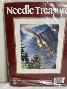 Needle Treasures Stitchery, “Morning Flight”, 00589, Eagle in flight, 16x20 - Picture 1 of 8