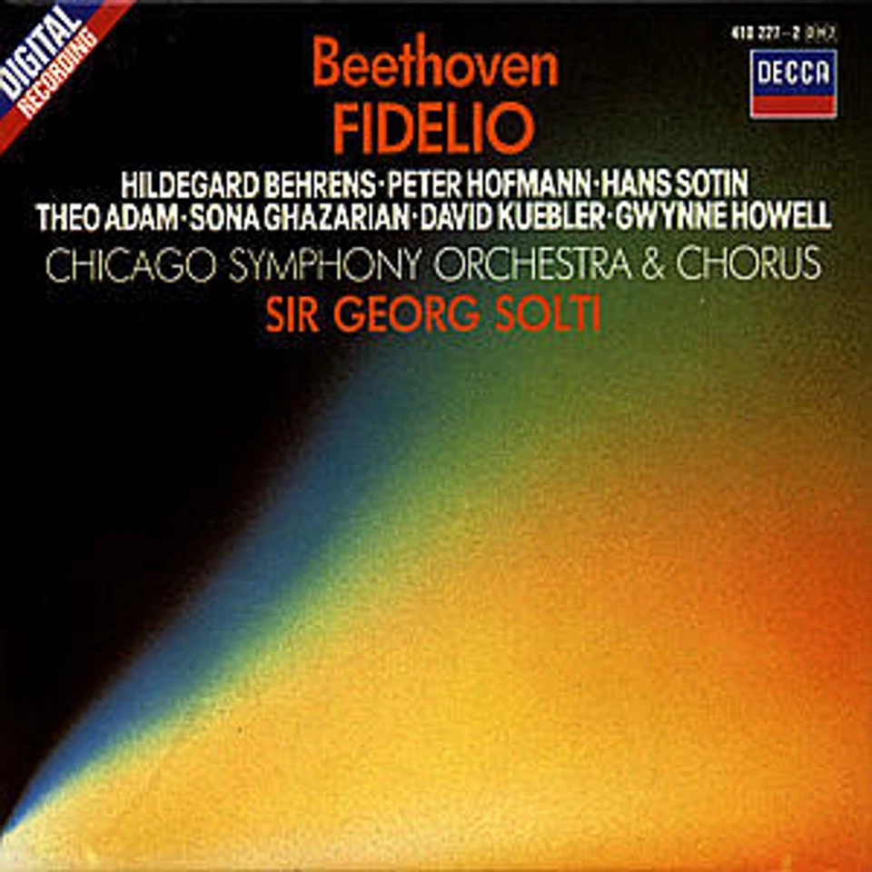 Beethoven-Fidelio-Behrens-Hoffmann-Adam-Howell-Sotin-Chicago-Solti-Decca-Neu-RAR - Bild 1 von 1