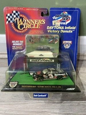 Dale Earnhardt #3 Daytona 500 Victory Donuts 1998 Winners Circle NASCAR - Image 1 of 3