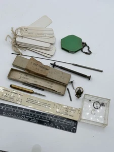 Random Found Parts Unknown With Watch Parts From Watchmakers Lot - Picture 1 of 10