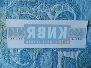 KNBR The Sports Leader 680 1050 Window Decal - Picture 1 of 2