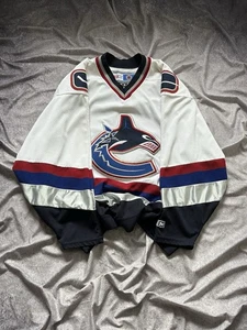 Vintage Vancouver Canucks Blank Jersey NHL Hockey CCM Orca Logo Men's Size XXL - Picture 1 of 11