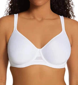 Bali Women's One Smooth U Ultra Light Minimizer Underwire Bra - White - 36D - Picture 1 of 5