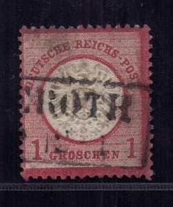 Reich alemán Michel número 19 sellado - Imagen 1 de 2