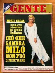 Rivista GENTE 1968 Nr. 27 Moris Ergas, Sandra Milo - Picture 1 of 2