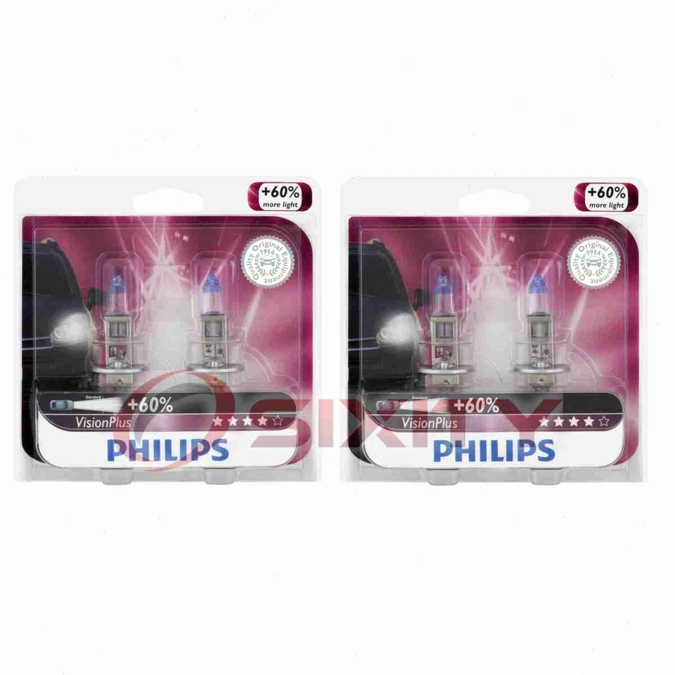 2 bombillas de faros de haz bajo Philips para Acura RSX 2002-2006 eléctrico bs Foto 1 de 4