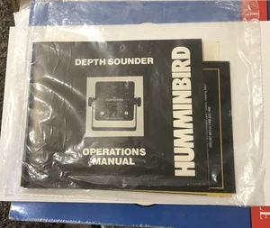 Vintage Hummingbird Depth Sounder Operations Manual New In Sealed Package Nice! - Picture 1 of 2