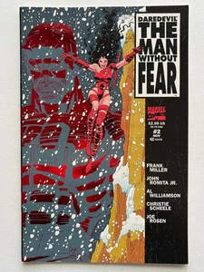 Daredevil The Man without Fear #2 (1993) Frank Miller Newsstand Edition FN/VF - Picture 1 of 5