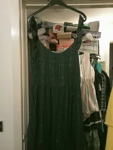 Ladies Replay made in italy cotton lined glitter effect Dress - Picture 1 of 5