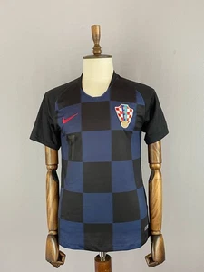 Nike Croatia National Mens Rakitic Football Soccer Jersey Size M Black - Picture 1 of 11