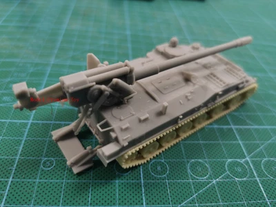 3D-printed 1/72 Russian 2S5 self-propelled gun Giatsint tank Unpainted model kit - Image 1 of 4