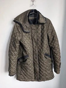 Zara Woman Khaki Grün Steppmantel mit Kapuze Gr. M (T26) - Bild 1 von 10