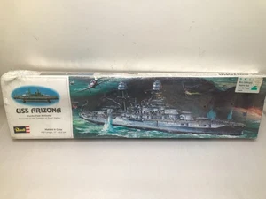 Nuevo de Lote Antiguo Revell EE. UU. Arizona Modelo de Envío Completo Escala 1/426 17" Largo ~ Sellado de Fábrica - Imagen 1 de 1