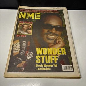 New Musical Express [NME] - 22 April 1989, Stevie Wonder  - Picture 1 of 2
