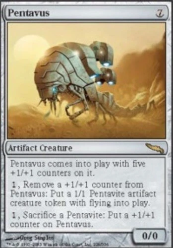 Pentavus ~ Heavily Played Mirrodin MTG Magic UltimateMTG Artifact Card - Image 1 of 1