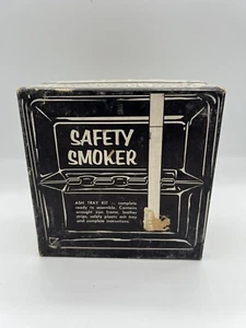 Vintage Tandy Leather Company Safety Smoker Companion Ash Tray Kit USA - Picture 1 of 10