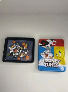 Space Jam - Buckle-Down Men's Wallet With Collectible Looney Tunes Tin Box. (E4) - Picture 1 of 8