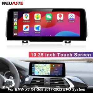 10.25'' Car Linux Screen Stereo Multimedia For BMW X3 X4 G08 2017-23 EVO System - Picture 1 of 12