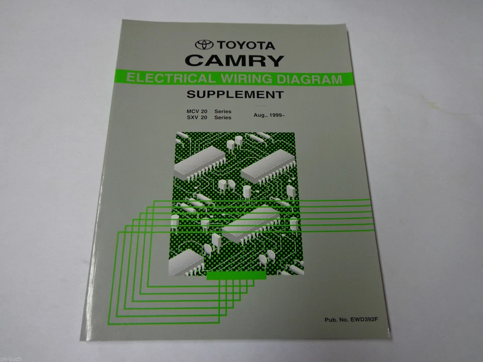 Manual de Taller Eléctrico/Eléctrico Alambrado Diagrama Toyota Camry, 08/1999 - Imagen 1 de 1