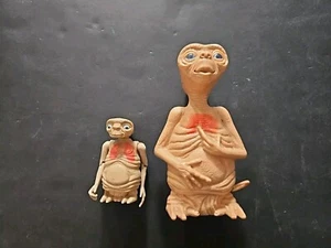 E.T. Extra Terrestrial 4" Extending Neck & 10" Talking Action Figure 82 LJN Toys - Picture 1 of 15