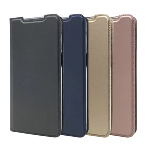 Nueva funda protectora tipo billetera abatible de cuero para Xiaomi Redmi Note 9 Pro - Imagen 1 de 9