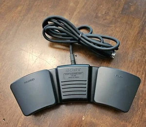 Unidad de control de pedal de pie Sony FS-25 para transcriptor de microcasete M-2000/M-2020 - Imagen 1 de 2