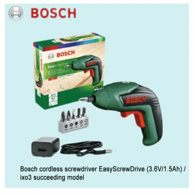 [DHL Express] Bosch cordless screwdriver EasyScrewDrive ixo3 succeeding model - Image 1 of 4