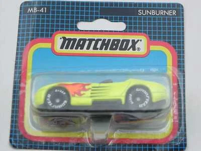 Matchbox Superfast MB41 YELLOW Sunburner blisterpack - Immagine 1 di 4
