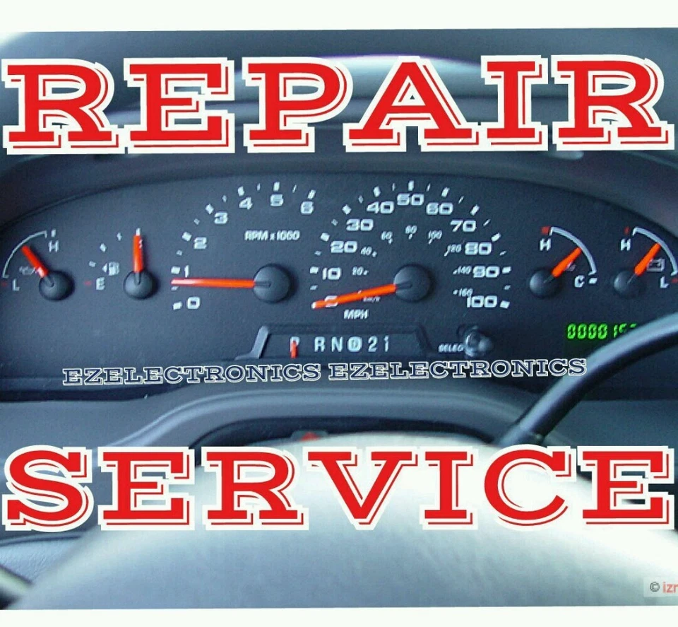 INSTRUMENT CLUSTER REPAIR SERVICE FOR FORD E150 E250 E350 E450 2004 TO 2008 - Image 1 of 1