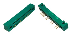 Connector 10-PIN TESLA GOLD PLATED MALE+FAMALE militare [M4-T]B - Zdjęcie 1 z 10